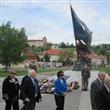The wreath - laying cerremony in memory of victims
